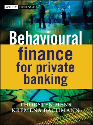 cover image of Behavioural Finance for Private Banking